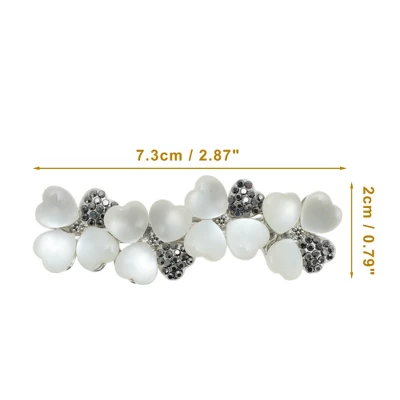 Unique Bargains Women's Flower Hairpins Hair Barrettes 1 Pc 7 Unique Bargains Women's Flower Hairpins Hair Barrettes 1 Pc - Image 5