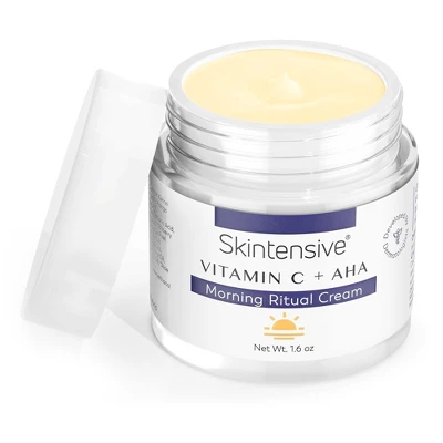 Skintensive Vitamin C + AHA Morning Ritual Cream Unscented Facial Moisturizer Cream 1.6 Oz. Jar SK-0008 1 Ct 10 Skintensive Vitamin C + AHA Morning Ritual Cream Unscented Facial Moisturizer Cream 1.6 Oz. Jar SK-0008 1 Ct - Image 8