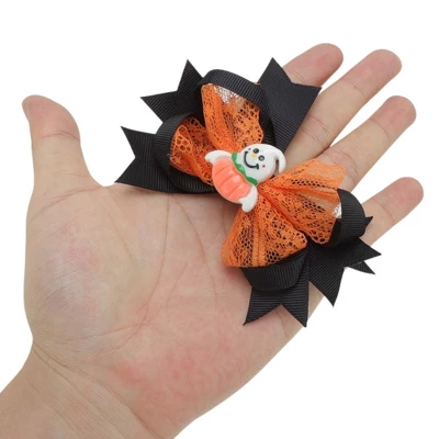 Unique Bargains Women's Halloween Mesh Duckbill Clip 1 Pc 5 Unique Bargains Women's Halloween Mesh Duckbill Clip 1 Pc - Image 3