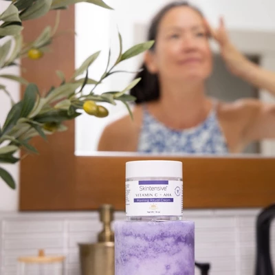 Skintensive Vitamin C + AHA Morning Ritual Cream Unscented Facial Moisturizer Cream 1.6 Oz. Jar SK-0008 1 Ct 3 Skintensive Vitamin C + AHA Morning Ritual Cream Unscented Facial Moisturizer Cream 1.6 Oz. Jar SK-0008 1 Ct