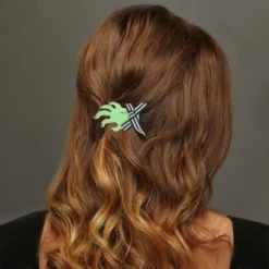 Unique Bargains Women's Halloween Hand Duckbill Clip 1 Pc