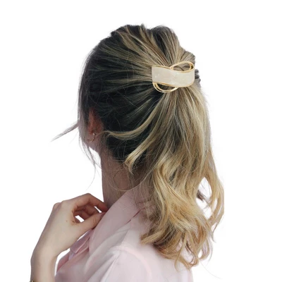 Unique Bargains Women's Irregular Shaped Ponytail Buckle Hair Clip 1 Pc 4 Unique Bargains Women's Irregular Shaped Ponytail Buckle Hair Clip 1 Pc - Image 2