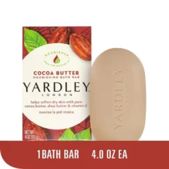 Yardley - London, Cocoa Butter, Moisturizing Bath Bar, 4.0 Oz