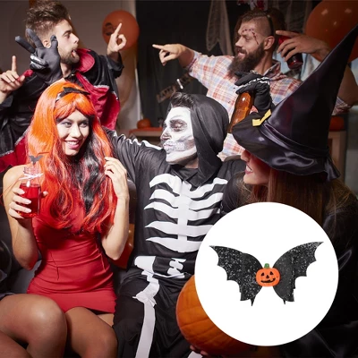 Unique Bargains Women's Halloween Bat Wing Hair Clip 1 Pc 4 Unique Bargains Women's Halloween Bat Wing Hair Clip 1 Pc - Image 2