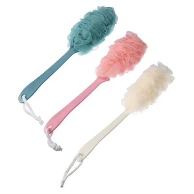 Unique Bargains Body Bath Scrubber With Long Handle For Skin Exfoliating PP Mesh 3 Pcs 8 Unique Bargains Body Bath Scrubber With Long Handle For Skin Exfoliating PP Mesh 3 Pcs - Image 6