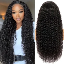Jessie's Wig 26 Inch Water Wave Wig 4x4 Lace Natural Black 1 Pc/Pack -The Body Shop GUEST 6b73bdc7 d8b8 4924 942b 1bf2b3f80959