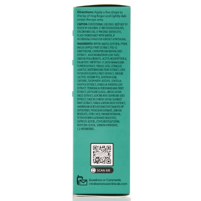 Advanced Clinicals Puffy Eye Serum, Under-Eye Serum For Puffiness & Dark Circles, 1.75 Fl Oz 11 Advanced Clinicals Puffy Eye Serum, Under-Eye Serum For Puffiness & Dark Circles, 1.75 Fl Oz - Image 9