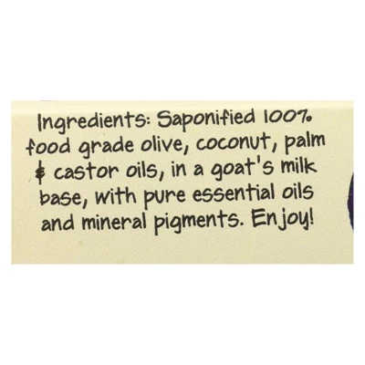 Zum Goat's Milk Soap Lemongrass - Case Of 6/3 Oz 4 Zum Goat's Milk Soap Lemongrass - Case Of 6/3 Oz - Image 2