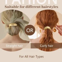 3PCS Gold Hair Ties, Metal Hair Ties For Thick Hair, Ponytail Cuffs 11 3PCS Gold Hair Ties, Metal Hair Ties For Thick Hair, Ponytail Cuffs -The Body Shop GUEST aeaaf161 7555 493a b063 37ae9cd383d5