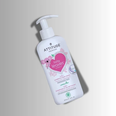Attitude Baby Leaves Shampoo & Body Wash Unscented - 16 Oz - The Gentlest Clean For The Purest Love 3 Attitude Baby Leaves Shampoo & Body Wash Unscented - 16 Oz - The Gentlest Clean For The Purest Love