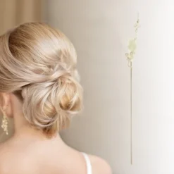 Unique Bargains Women's Cloud Hair Chopstick 1 Pc