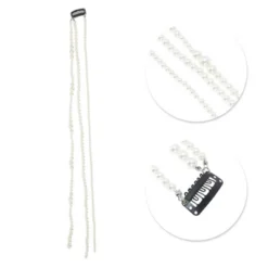 Unique Bargains Women's Fashion Faux Pearl Braided Hair Chain White 1 Pc 8 Unique Bargains Women's Fashion Faux Pearl Braided Hair Chain White 1 Pc -The Body Shop GUEST c362ab73 0f96 4347 bb5c 4087627c2b55