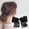 Unique Bargains Elegant Flower Bow Ribbon Hair Clips 1 Pc -The Body Shop GUEST c49e16c9 c279 48d0 9acc 4fc012afe030