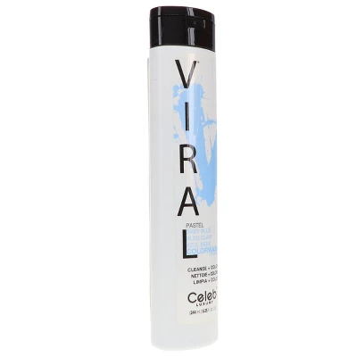 Celeb Luxury Viral Pastel Baby Blue Colorwash Shampoo 8.25 Oz 9 Celeb Luxury Viral Pastel Baby Blue Colorwash Shampoo 8.25 Oz - Image 7