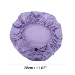 Unique Bargains Women's Adjustable Shower Cap Multicolor 4 Pcs