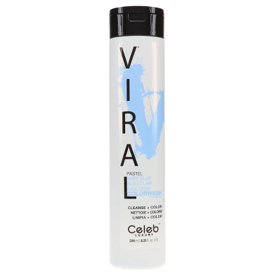 Celeb Luxury Viral Pastel Baby Blue Colorwash Shampoo 8.25 Oz 10 Celeb Luxury Viral Pastel Baby Blue Colorwash Shampoo 8.25 Oz - Image 8
