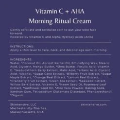Skintensive Vitamin C + AHA Morning Ritual Cream Unscented Facial Moisturizer Cream 1.6 Oz. Jar SK-0008 1 Ct 13 Skintensive Vitamin C + AHA Morning Ritual Cream Unscented Facial Moisturizer Cream 1.6 Oz. Jar SK-0008 1 Ct -The Body Shop GUEST edcf3949 8d65 4a55 b5c7 0a62f700cf15