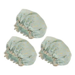 Unique Bargains Reusable Dots Double Layer Shower Cap 3 Pcs -The Body Shop GUEST f71467f1 de82 43a4 a008 1d3a5cebb076