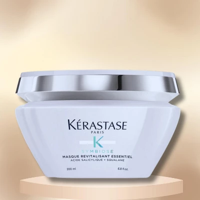 Kérastase Kerastase Symbiose Masque Revitalisant Essentiel Intense Revitalizing Mask (16.9 Oz XXL) Strengthens Hair & Adds Moisture W/ Squalane 3 Kérastase Kerastase Symbiose Masque Revitalisant Essentiel Intense Revitalizing Mask (16.9 Oz XXL) Strengthens Hair & Adds Moisture W/ Squalane