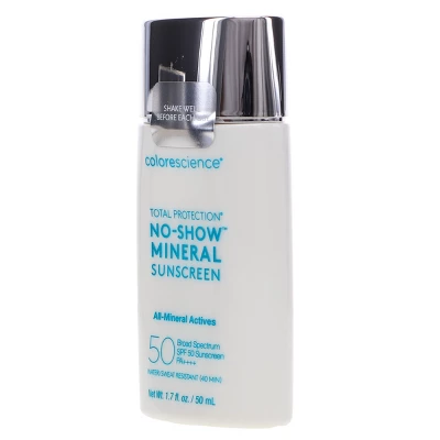 Colorescience Sunforgettable Total Protection No-Show Mineral Sunscreen SPF 50 1.7 Oz 5 Colorescience Sunforgettable Total Protection No-Show Mineral Sunscreen SPF 50 1.7 Oz - Image 3