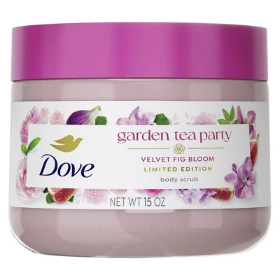 Dove Beauty Garden Tea Party Body Scrub - Velvet Fig Bloom - Limited Edition - 15oz 10 Dove Beauty Garden Tea Party Body Scrub - Velvet Fig Bloom - Limited Edition - 15oz - Image 8